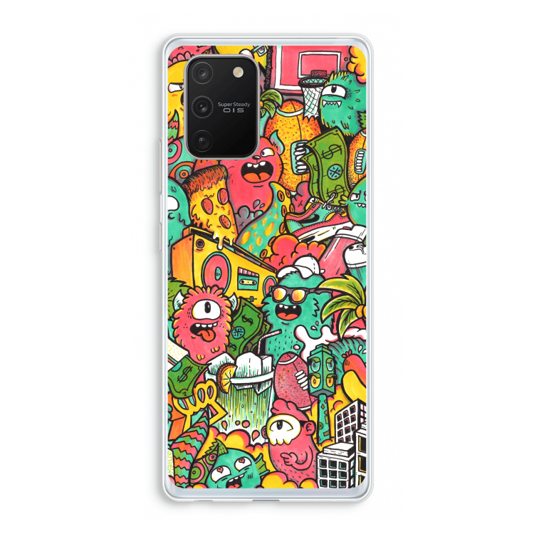 Vexx City: Samsung Galaxy S10 Lite Transparant Hoesje