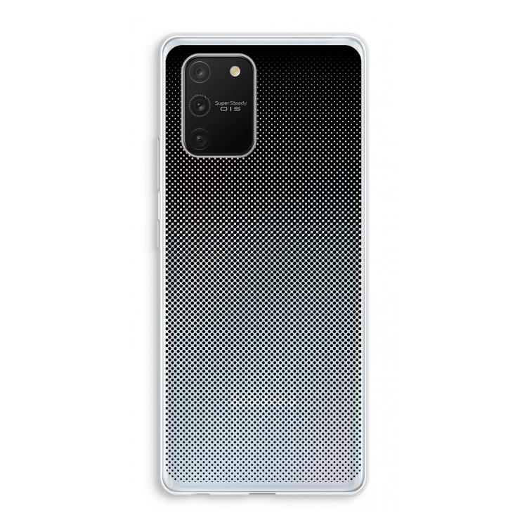 Musketon Halftone: Samsung Galaxy S10 Lite Transparant Hoesje