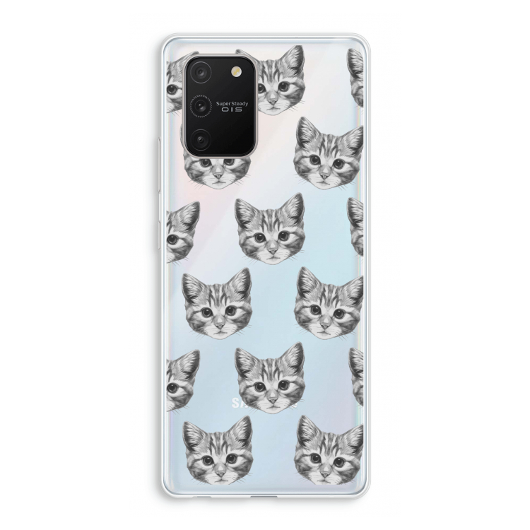 Kitten: Samsung Galaxy S10 Lite Transparant Hoesje