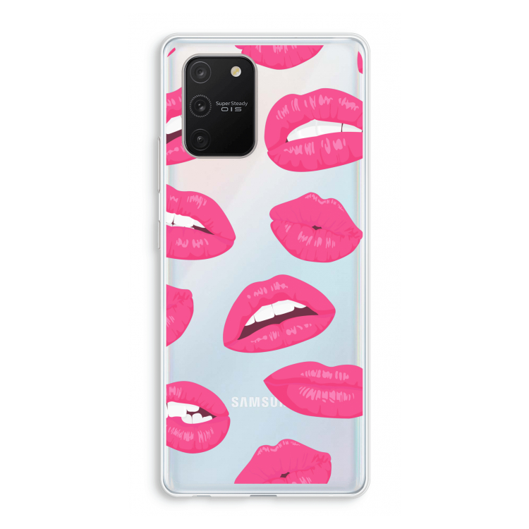 Bite my lip: Samsung Galaxy S10 Lite Transparant Hoesje