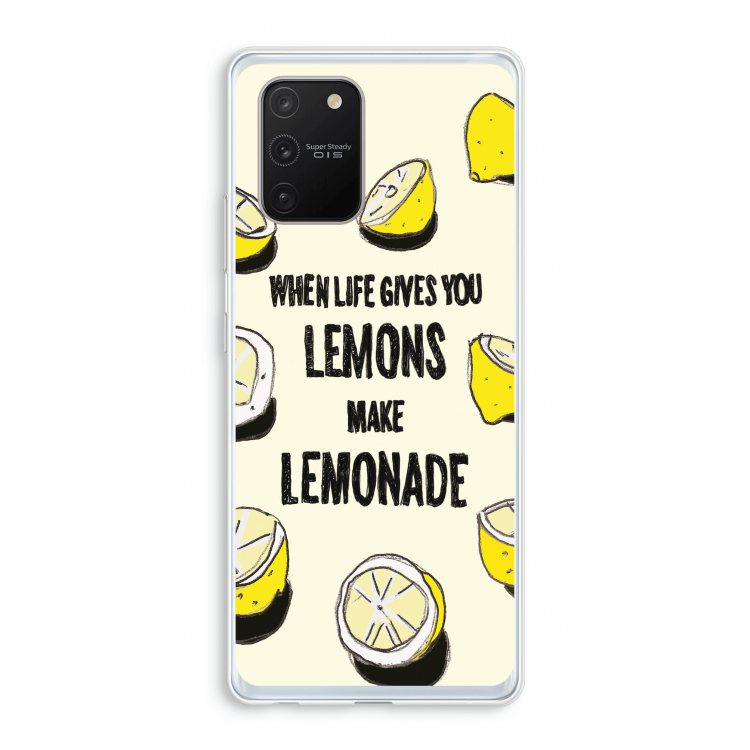 Lemonade: Samsung Galaxy S10 Lite Transparant Hoesje