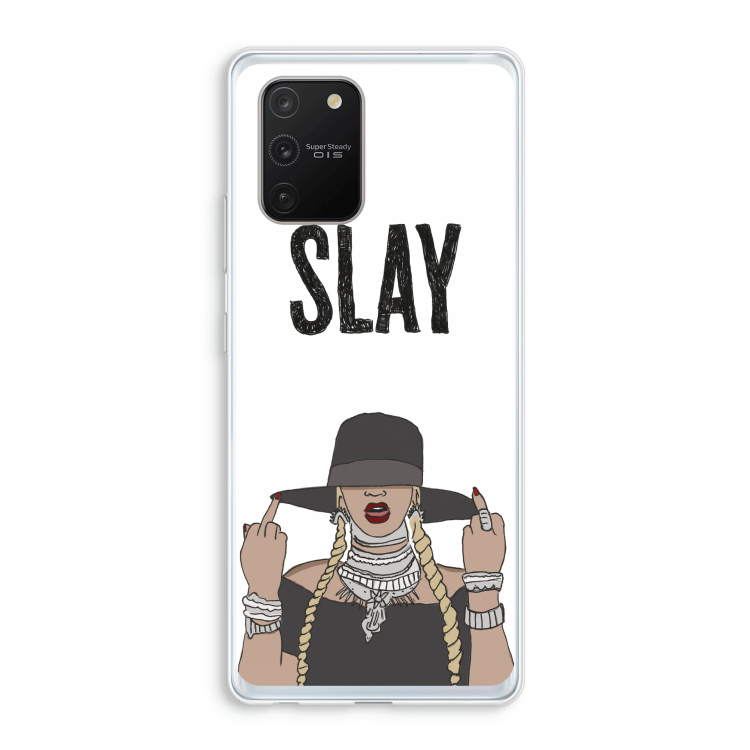 Slay All Day: Samsung Galaxy S10 Lite Transparant Hoesje