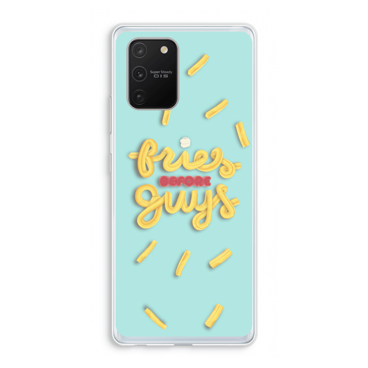 Always fries: Samsung Galaxy S10 Lite Transparant Hoesje