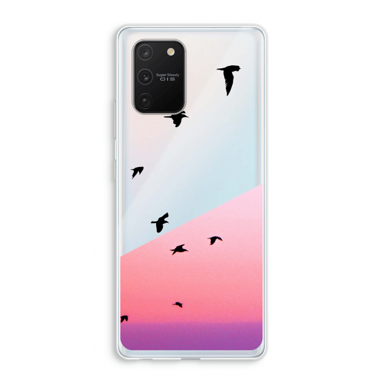 Fly away: Samsung Galaxy S10 Lite Transparant Hoesje
