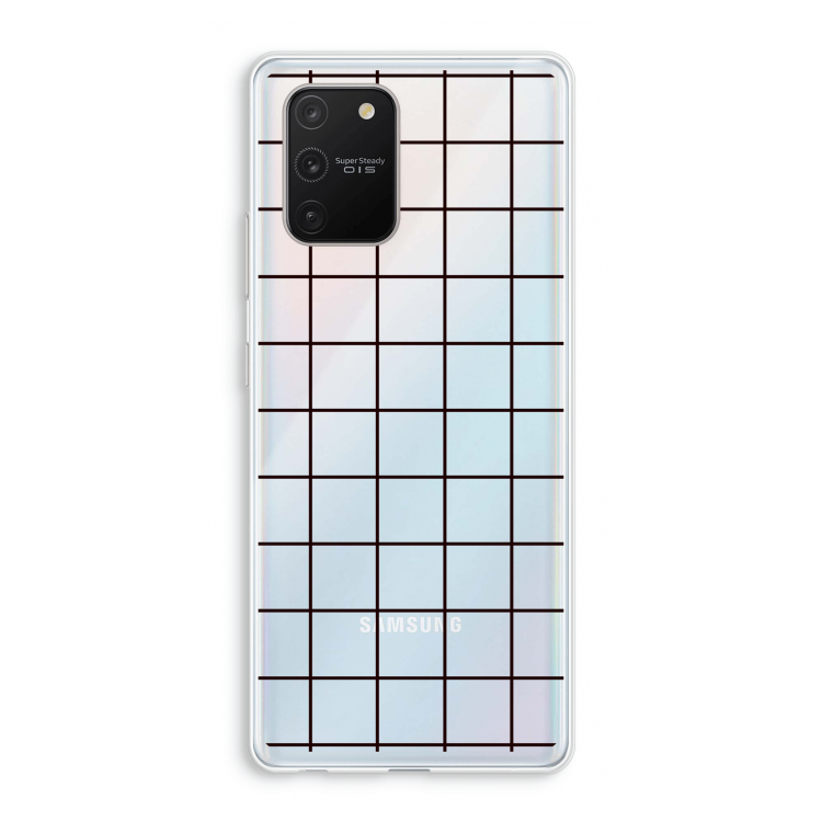 Rooster: Samsung Galaxy S10 Lite Transparant Hoesje