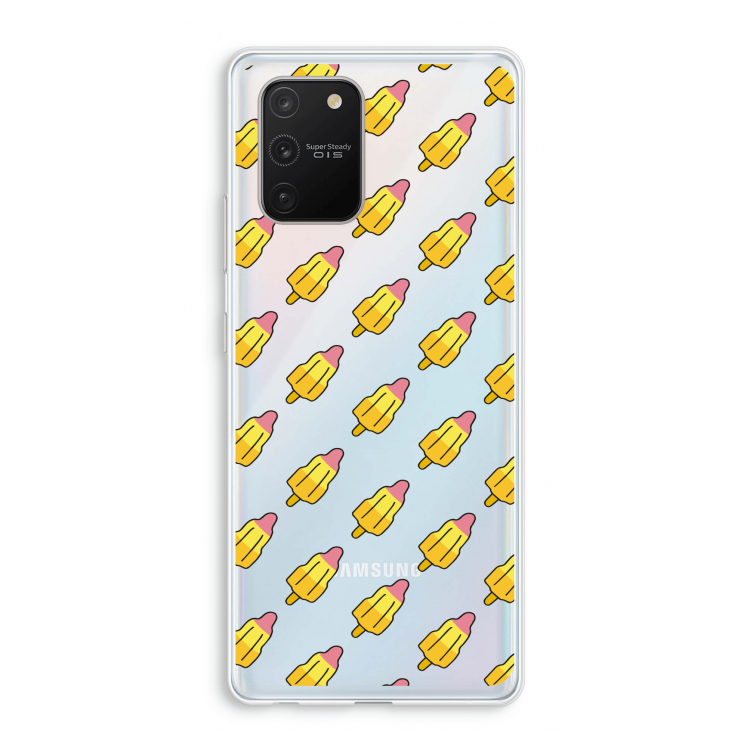 Waterijsjes: Samsung Galaxy S10 Lite Transparant Hoesje