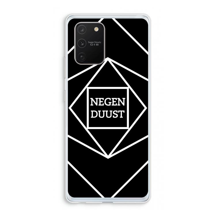 Negenduust geometrisch: Samsung Galaxy S10 Lite Transparant Hoesje