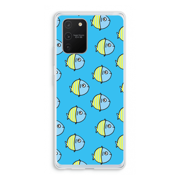 Visjes: Samsung Galaxy S10 Lite Transparant Hoesje