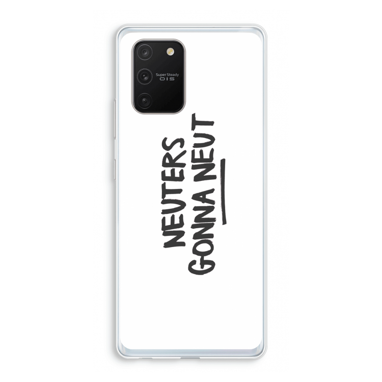 Neuters: Samsung Galaxy S10 Lite Transparant Hoesje