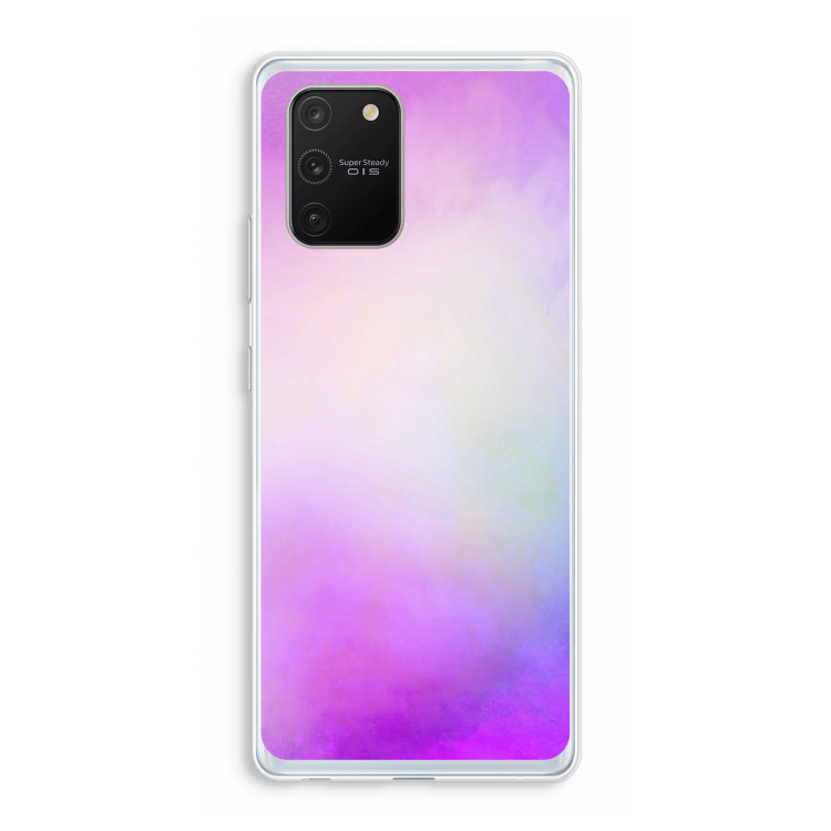 Clouds pastel: Samsung Galaxy S10 Lite Transparant Hoesje