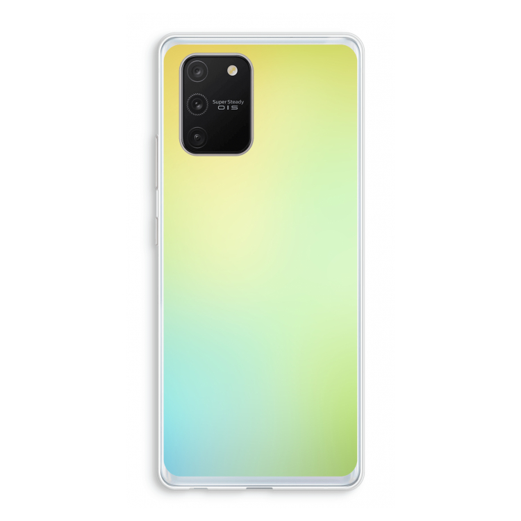 Minty mist pastel: Samsung Galaxy S10 Lite Transparant Hoesje