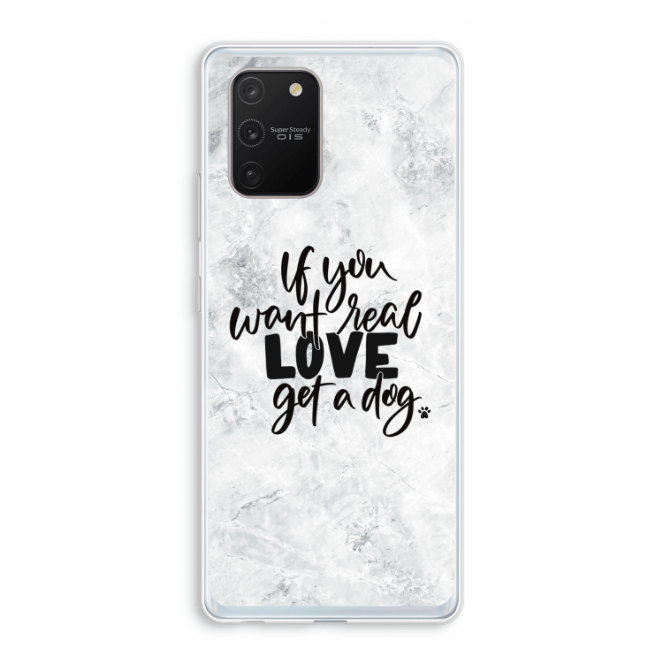 Partner in crime: Samsung Galaxy S10 Lite Transparant Hoesje