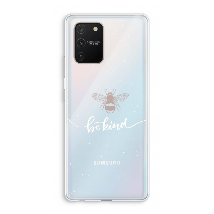 Be(e) kind: Samsung Galaxy S10 Lite Transparant Hoesje
