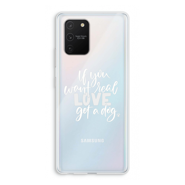 Partner in crime: Samsung Galaxy S10 Lite Transparant Hoesje