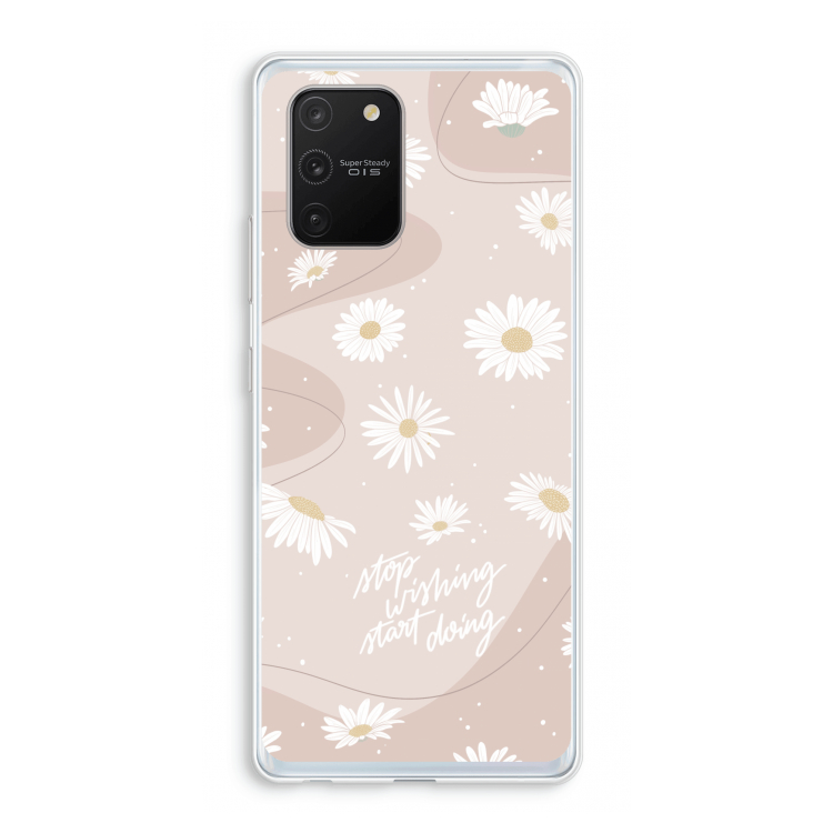 Daydreaming becomes reality: Samsung Galaxy S10 Lite Transparant Hoesje