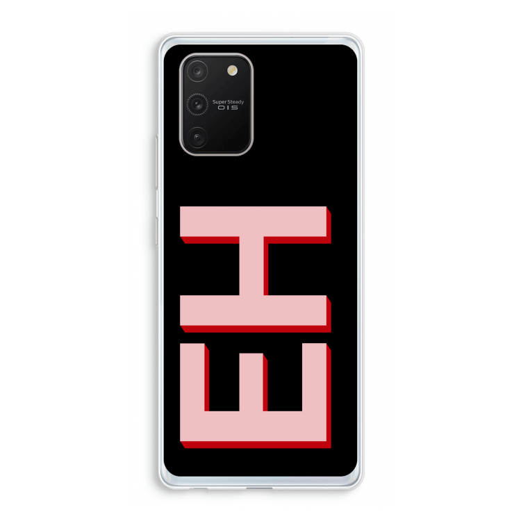 Monogram: Samsung Galaxy S10 Lite Transparant Hoesje