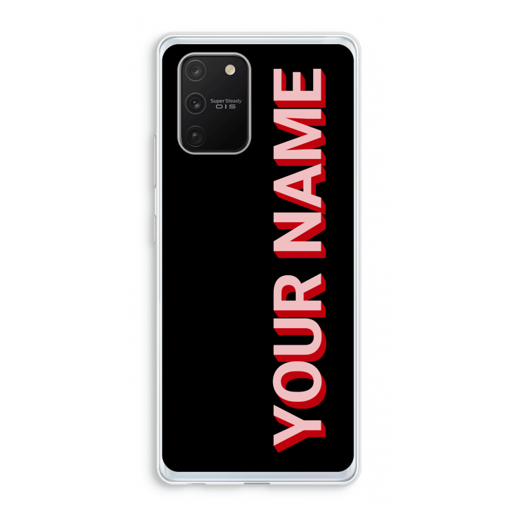 Namecase: Samsung Galaxy S10 Lite Transparant Hoesje