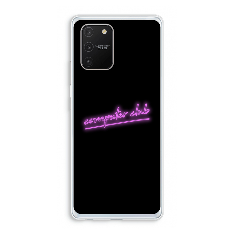 Vice Black: Samsung Galaxy S10 Lite Transparant Hoesje