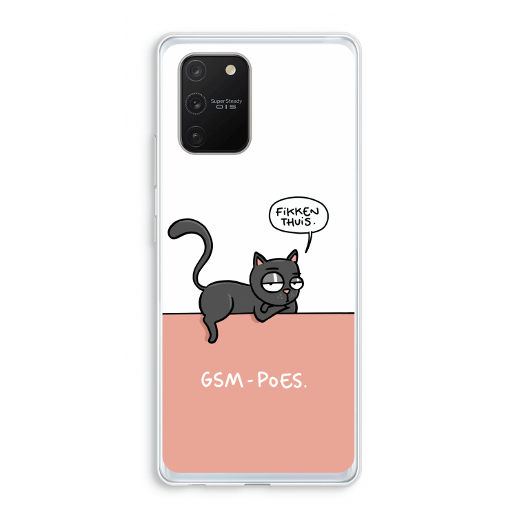 GSM poes: Samsung Galaxy S10 Lite Transparant Hoesje