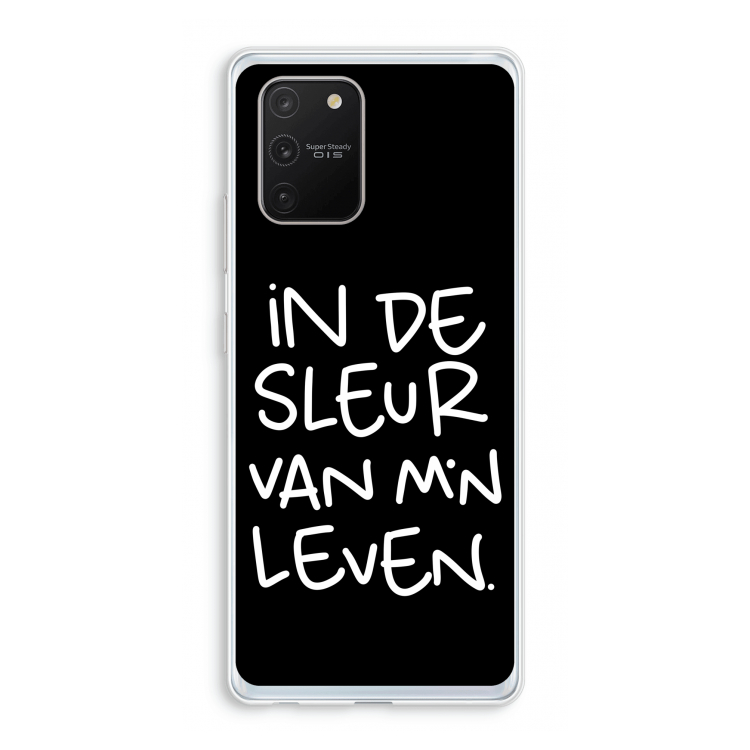 De Sleur: Samsung Galaxy S10 Lite Transparant Hoesje