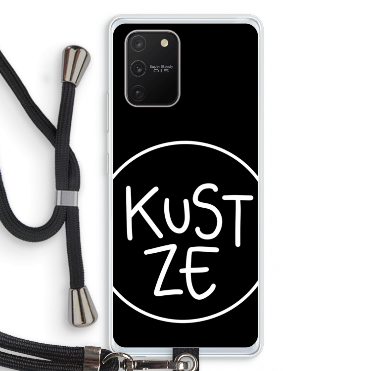 KUST ZE: Samsung Galaxy S10 Lite Transparant Hoesje met koord