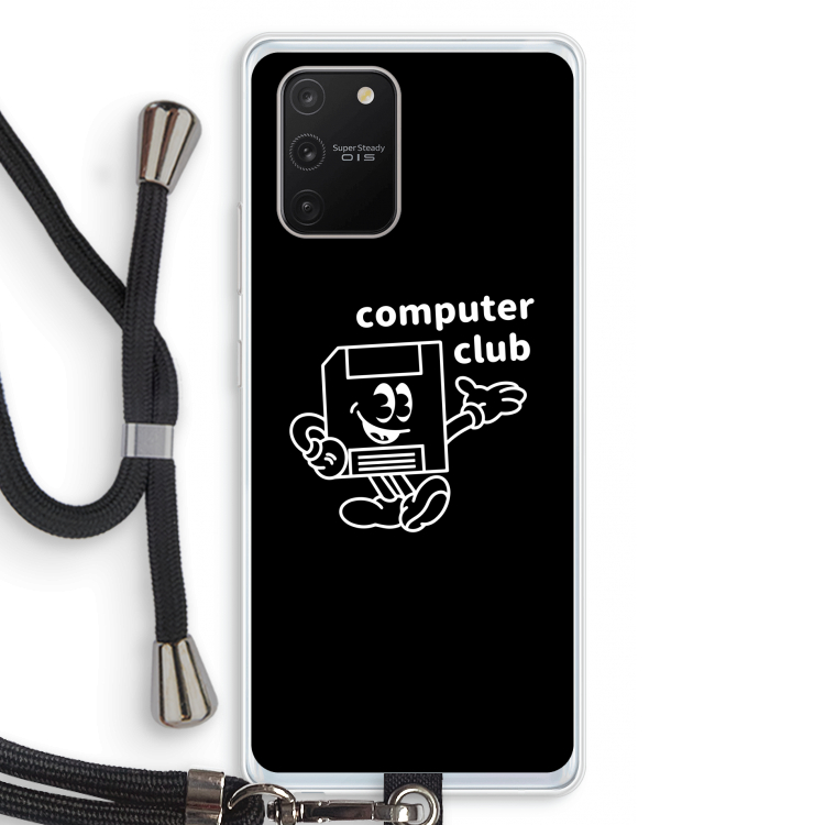Floppyhead: Samsung Galaxy S10 Lite Transparant Hoesje met koord