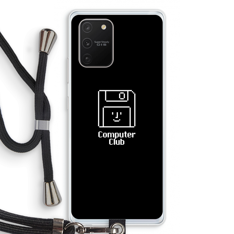 Hello: Samsung Galaxy S10 Lite Transparant Hoesje met koord