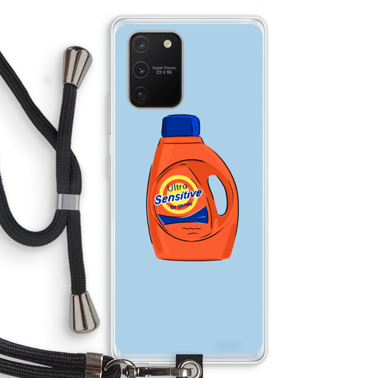 Ultra Sensitive: Samsung Galaxy S10 Lite Transparant Hoesje met koord
