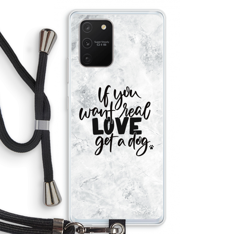 Partner in crime: Samsung Galaxy S10 Lite Transparant Hoesje met koord