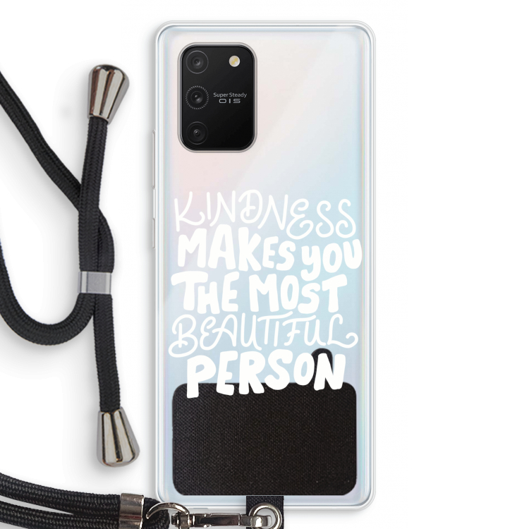 The prettiest: Samsung Galaxy S10 Lite Transparant Hoesje met koord