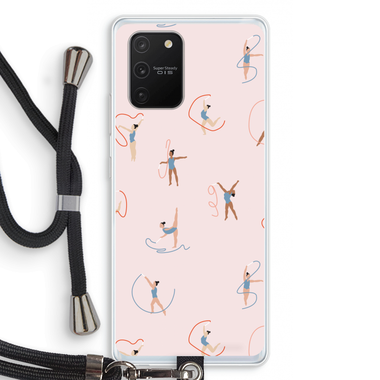Dancing #3: Samsung Galaxy S10 Lite Transparant Hoesje met koord