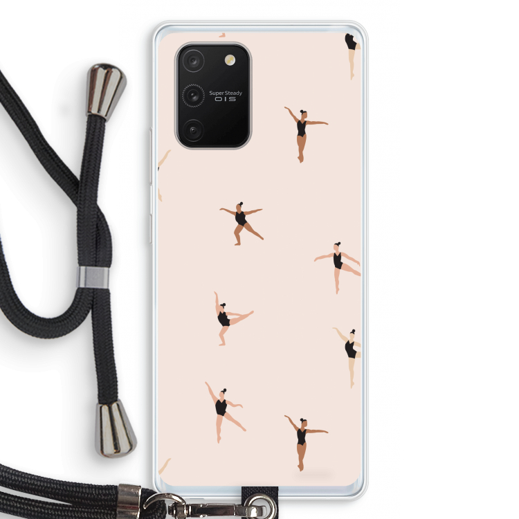 Dancing #1: Samsung Galaxy S10 Lite Transparant Hoesje met koord