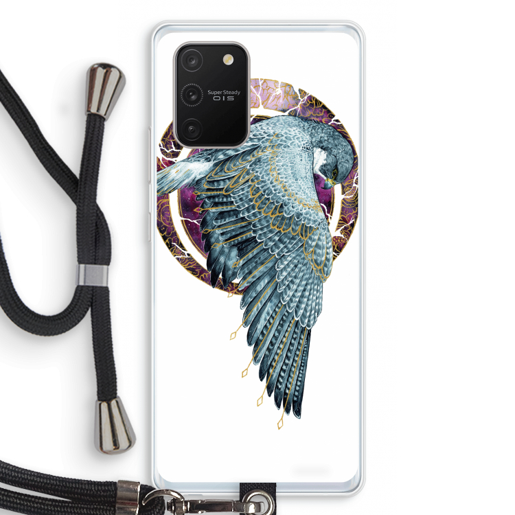 Golden Falcon: Samsung Galaxy S10 Lite Transparant Hoesje met koord