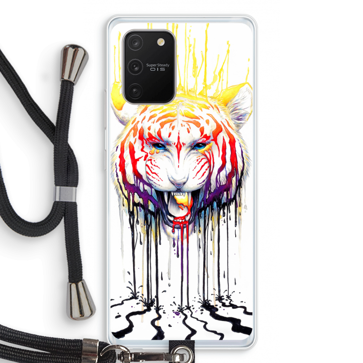 Fading: Samsung Galaxy S10 Lite Transparant Hoesje met koord