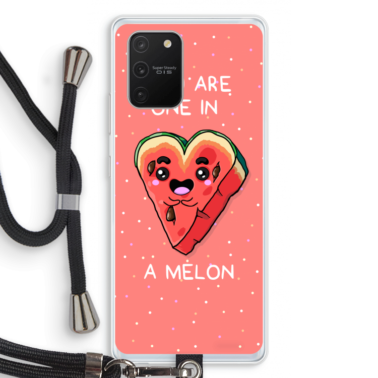 One In A Melon: Samsung Galaxy S10 Lite Transparant Hoesje met koord