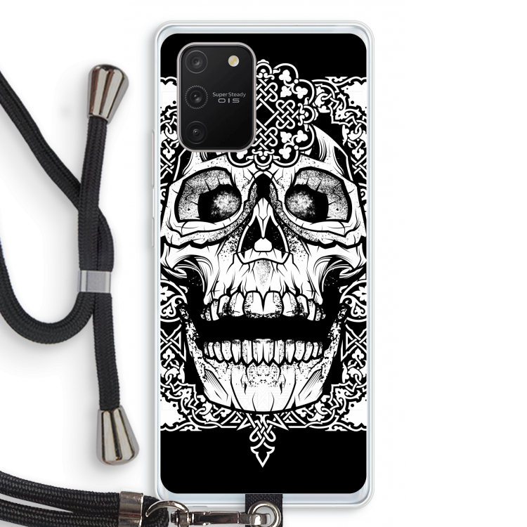 Seek & Destroy: Samsung Galaxy S10 Lite Transparant Hoesje met koord