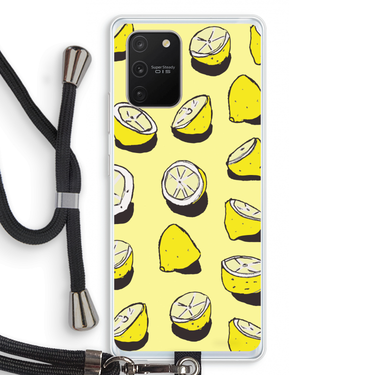 When Life Gives You Lemons...: Samsung Galaxy S10 Lite Transparant Hoesje met koord