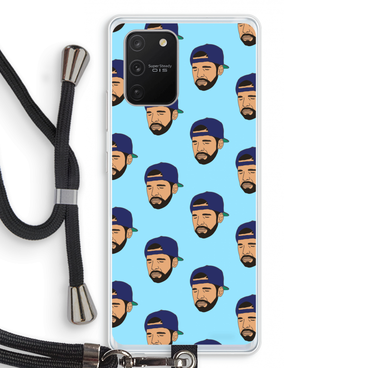 Drake Away: Samsung Galaxy S10 Lite Transparant Hoesje met koord