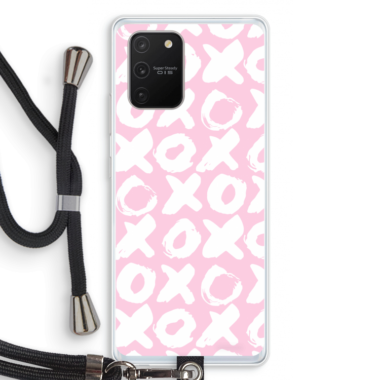 XOXO: Samsung Galaxy S10 Lite Transparant Hoesje met koord