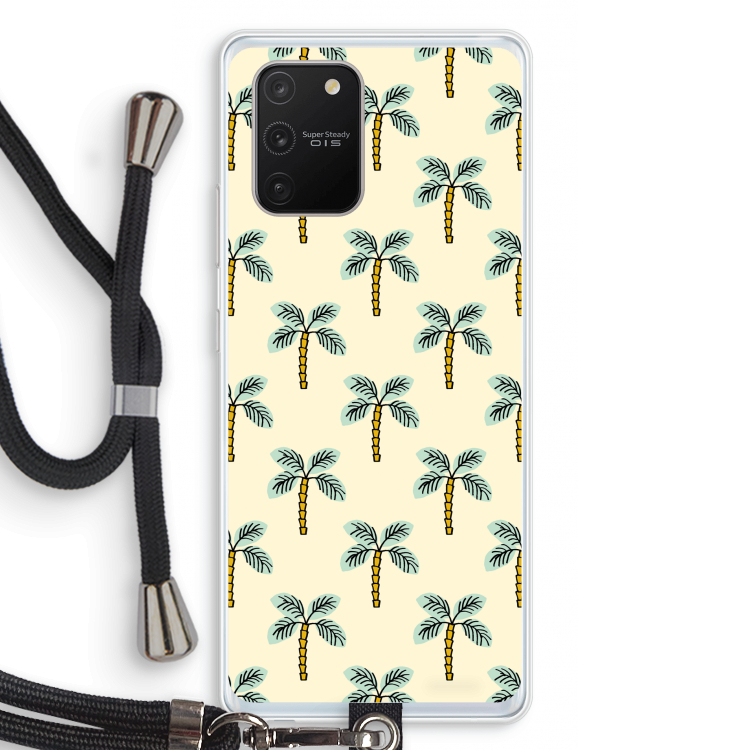 Paradise: Samsung Galaxy S10 Lite Transparant Hoesje met koord