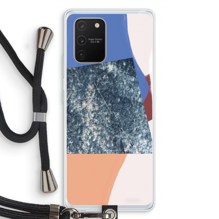 Billy: Samsung Galaxy S10 Lite Transparant Hoesje met koord