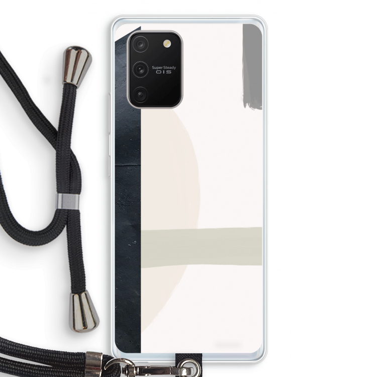 Baca: Samsung Galaxy S10 Lite Transparant Hoesje met koord