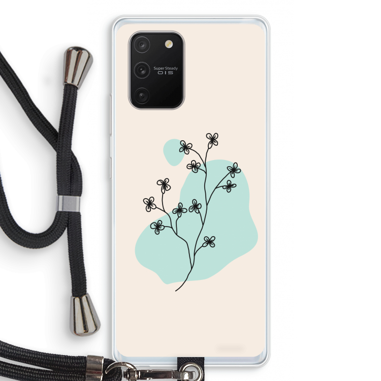 Love your petals: Samsung Galaxy S10 Lite Transparant Hoesje met koord