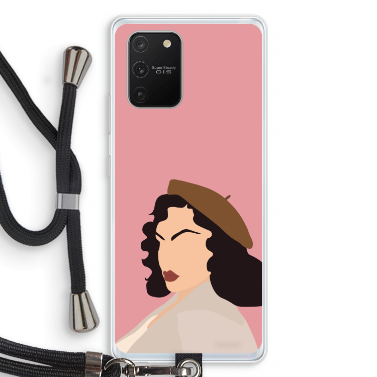 Confidence: Samsung Galaxy S10 Lite Transparant Hoesje met koord