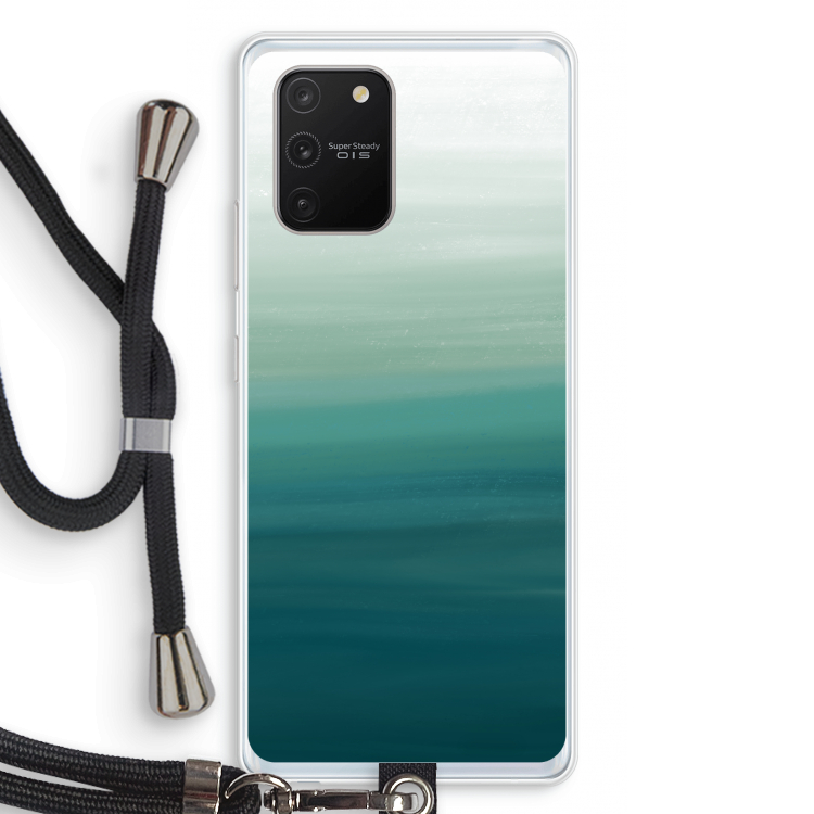 Ocean: Samsung Galaxy S10 Lite Transparant Hoesje met koord