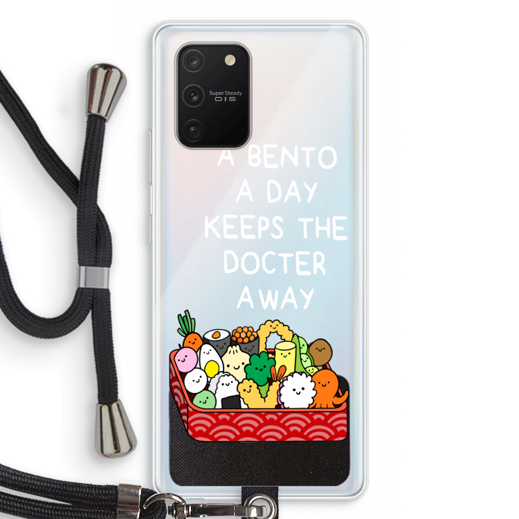 Bento a day: Samsung Galaxy S10 Lite Transparant Hoesje met koord