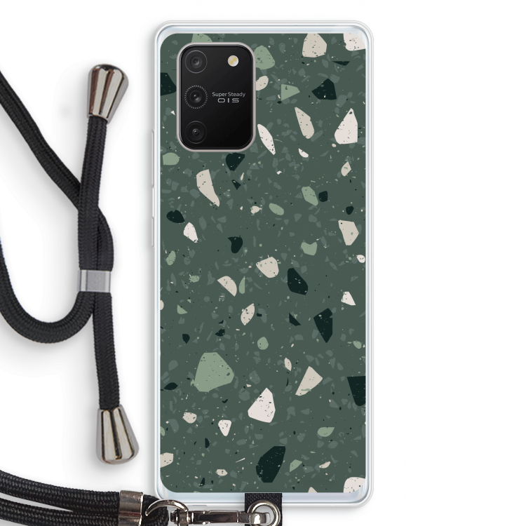 Terrazzo N°19: Samsung Galaxy S10 Lite Transparant Hoesje met koord