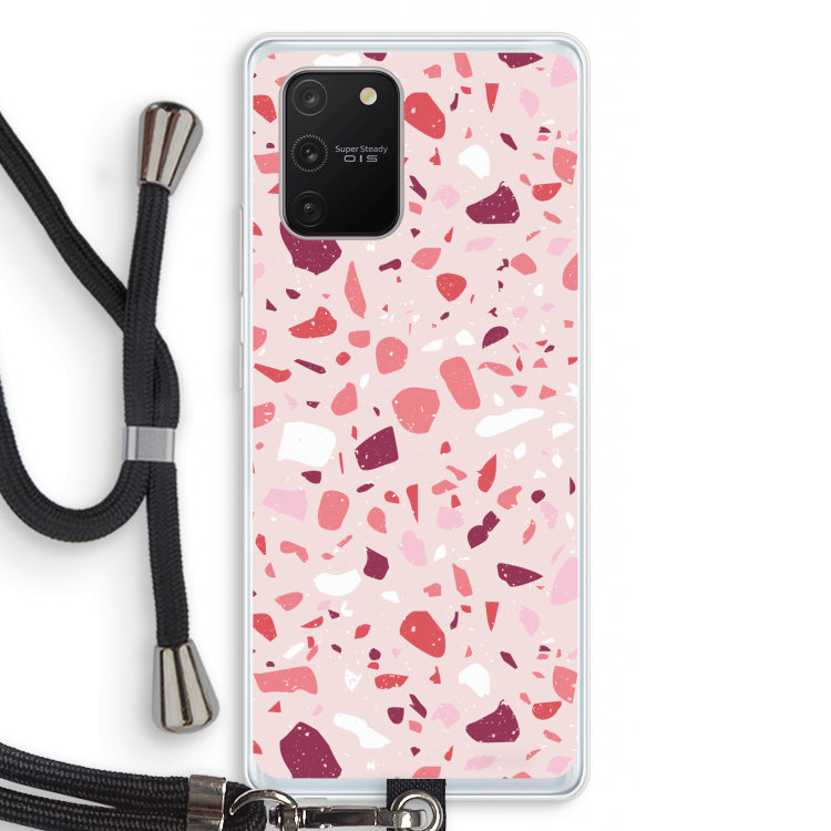 Terrazzo N°15: Samsung Galaxy S10 Lite Transparant Hoesje met koord