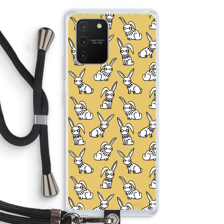 Haas: Samsung Galaxy S10 Lite Transparant Hoesje met koord