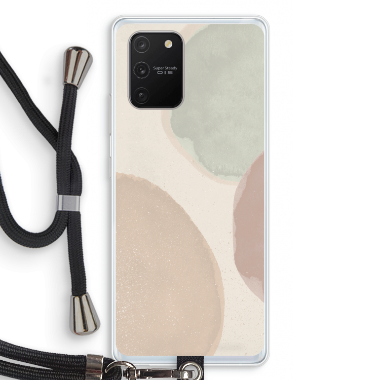 Geo #8: Samsung Galaxy S10 Lite Transparant Hoesje met koord